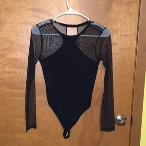 Jezebel black bodysuit